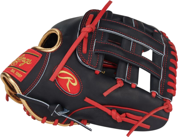 Rawlings Heart of the Hide Nolan Arenado 12" Infield Glove Navy/Scarlet RHT