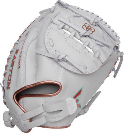 Easton Elite series Softball Jen Schro 33" Catcher Glove White/Bronze RHT