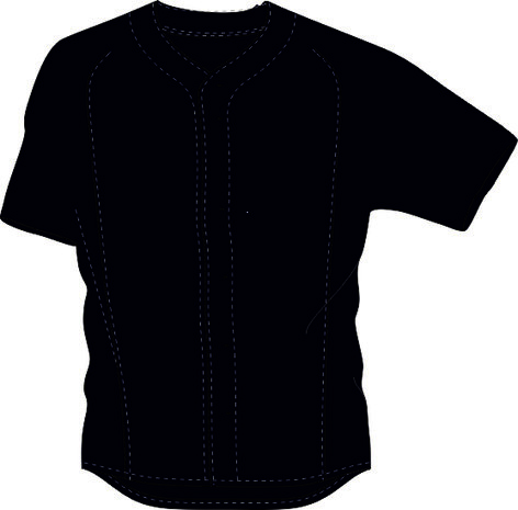 JE BUTTON - Baseball/softball jersey 100% MESH
