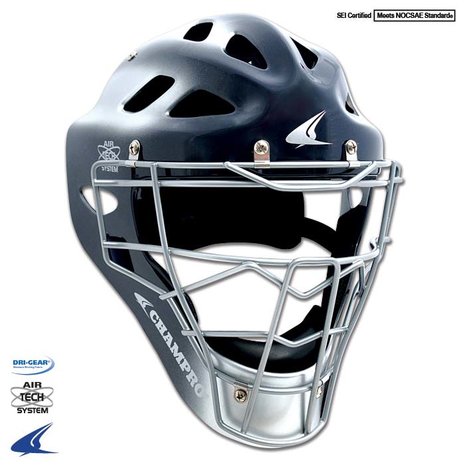 CM6 - Champro PRO-PLUS Catcher's Hockey Stijl Helm