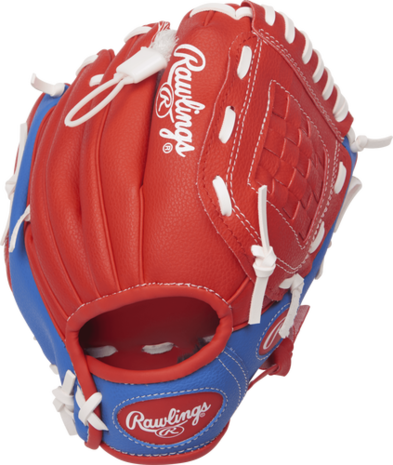 PL91SR - Rawlings Players 9 inch Baseball/Softball Glove with Soft Core Ball (RHT)