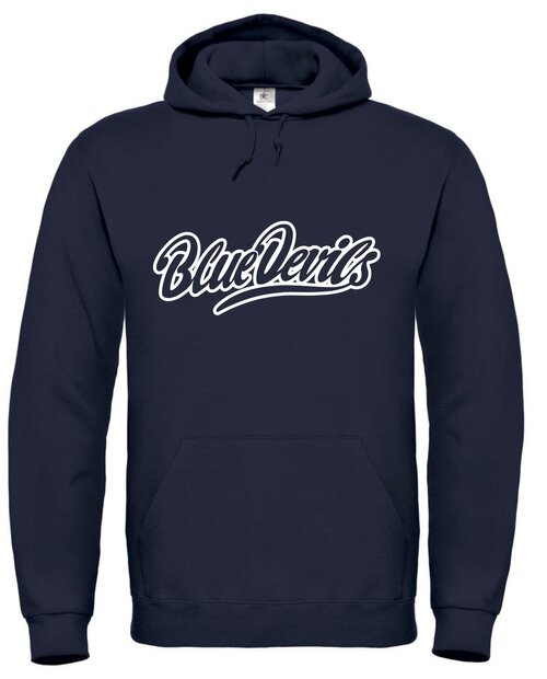 Blue Devils Hoodie 1 kleur logo