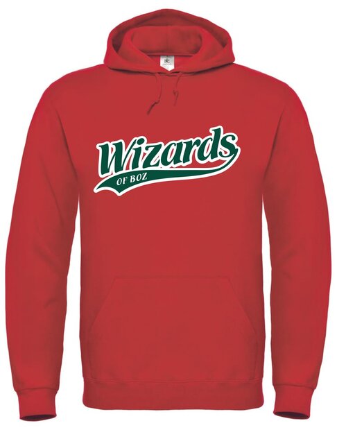 Wizards of Boz Hoodie rood