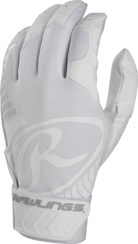 BR51BG-W - Rawlings 5150 Batting Gloves White