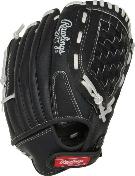 Rawlings RSB 12" Infield/Pitcher Glove Black/Gray RHT