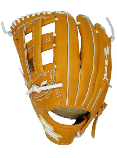 SSK S20 White Line 12.75" Outfield Glove Tan/White LHT