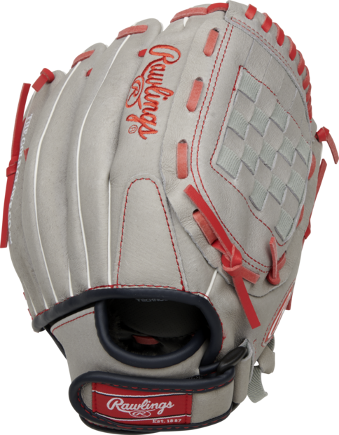 Rawlings Sure Catch Mike Trout 11" Youth Glove Gray/Red RHT
