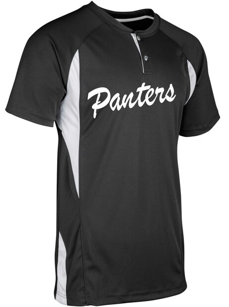 Panters Zwart Practice Jersey New model