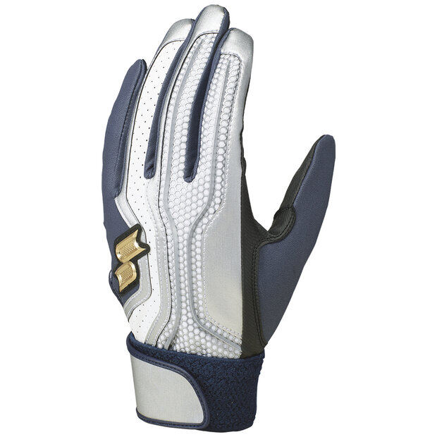 SSK ProEdge Elite Series Batting Gloves Navy/Black