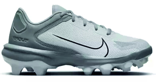 Nike Trout 8 Grey Low Rubber Cleats
