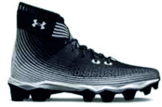Under Armour Highlight Franchise Black High Rubber Cleats Beeball