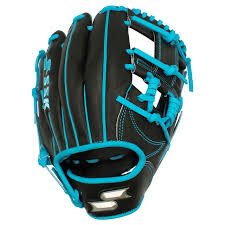 SSK Z7 11.5" Infield Glove Black/Blue RHT
