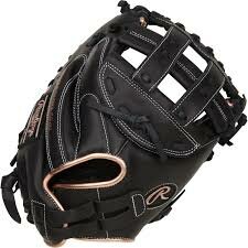 Rawlings R9 Softball 33" Catcher Glove Black RHT