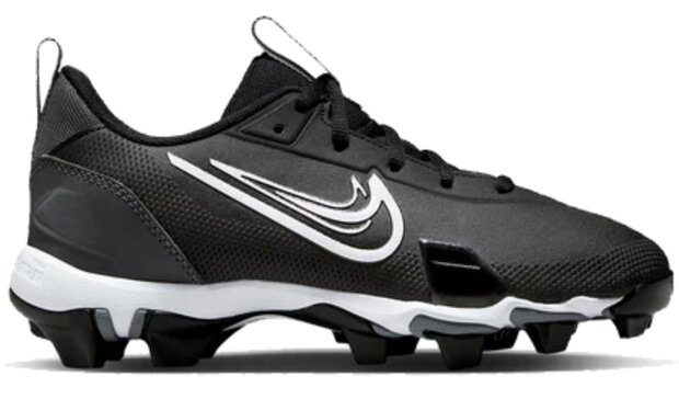 Nike Trout 9 Black/White Low Rubber Cleats Beeball