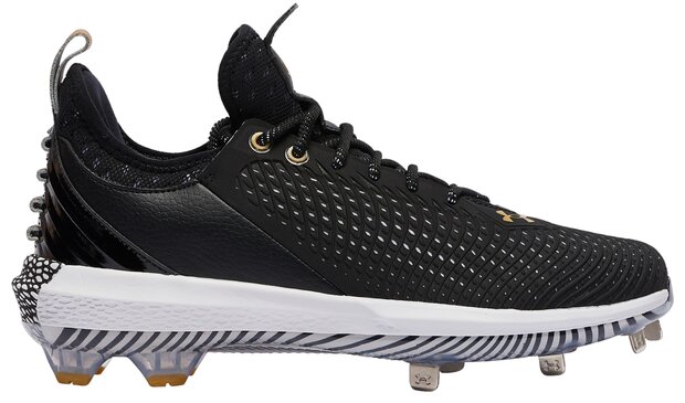 Under Armour Harper 5 Black Metal Cleats