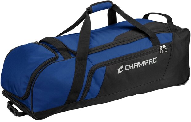 Champro Boss Wheeled Catcher's Bag Royal