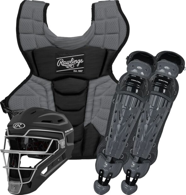 Rawlings Velo 2.0 Catcher Set Adult Black