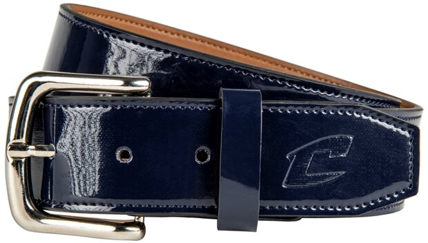 Champro Gloss PU Leather Belt Navy
