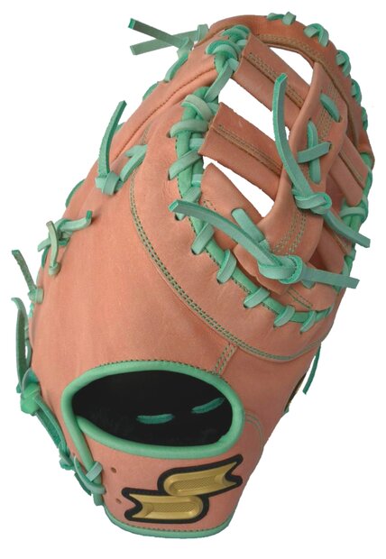 SSK Pro Custom 13" First Base Glove Salmon/Mint RHT