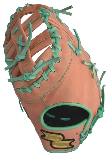 SSK Pro Custom 13" First Base Glove Salmon/Mint LHT
