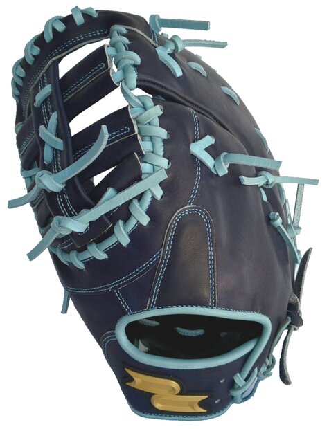 SSK Pro Custom 12.5" First Base Glove Navy/Colombia Blue LHT