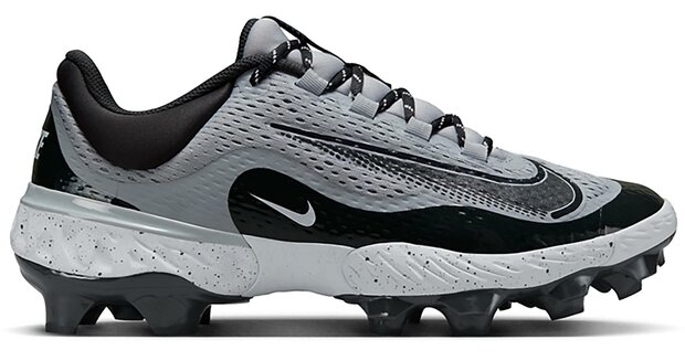 Nike Huarache Elite 4 Grey/Black/White splatter Low Rubber Cleats