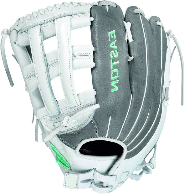 Easton Fundamental 13" Outfield Glove White/Grey/Teal LHT