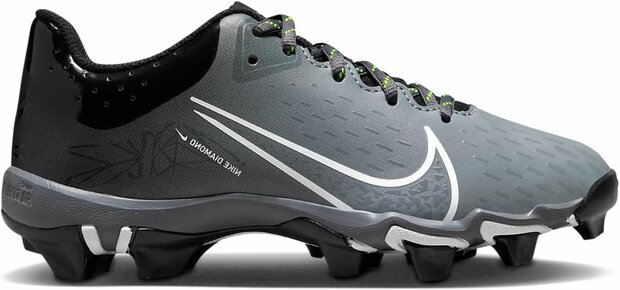 Nike Hyperdiamond 4 Black/Grey Rubber