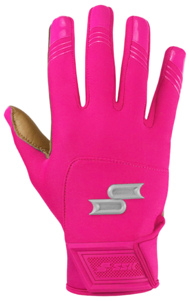SSK X1 Color Rush Batting Gloves Pink