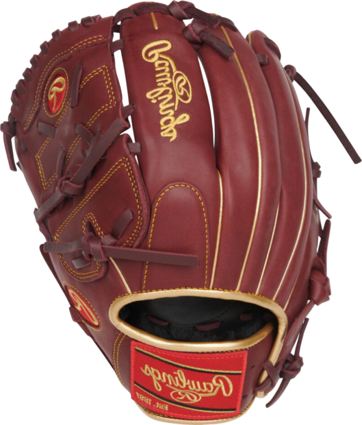 Rawlings R9 12" Infield/Pitcher Glove Cherry Red LHT