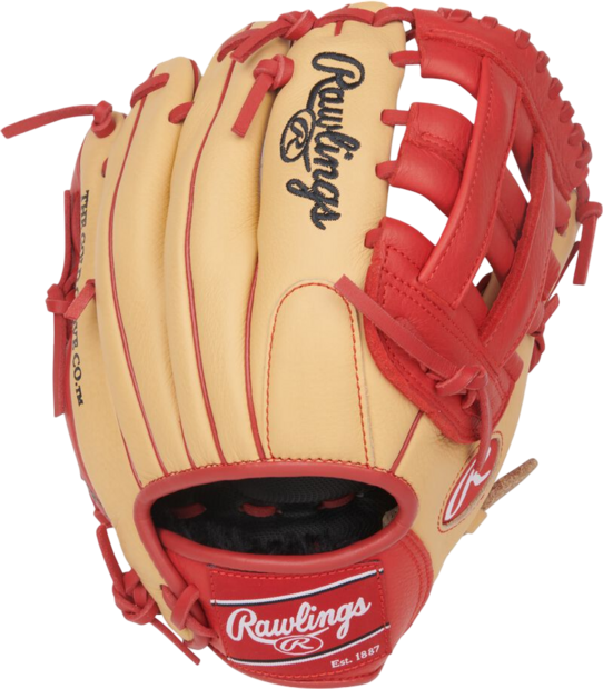 Rawlings Select Pro Lite Corbin Carrol 11" Youth Infield Glove Tan/Scarlet RHT