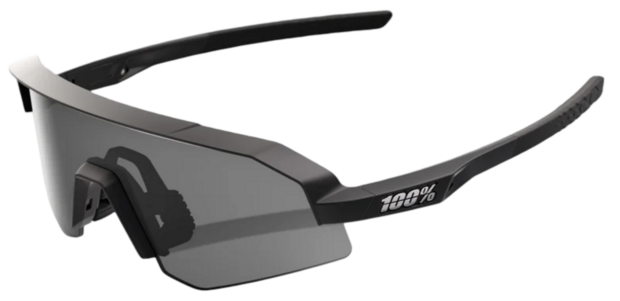 100% Slendale Matte Black Youth Glasses