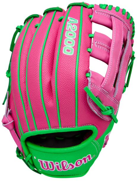 Wilson A2000 Jose Ramirez 12&rdquo; Infield Glove Flamingo Pink/Neon RHT