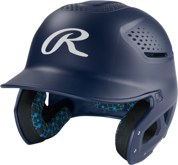 Rawlings RX2 Matte Batting Helmet Navy