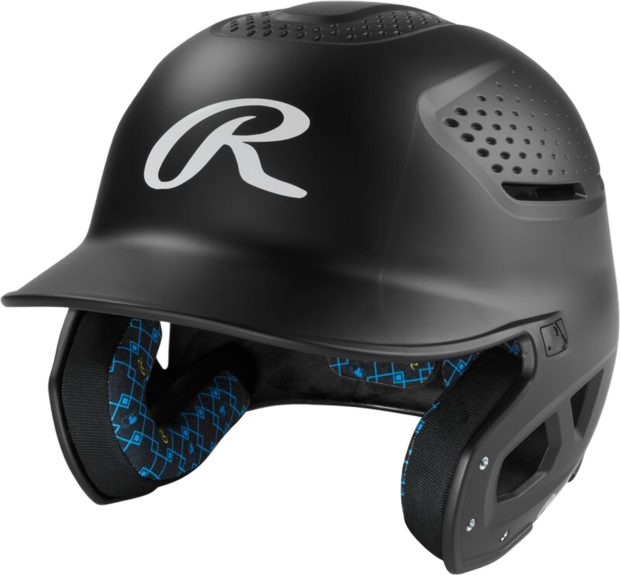 Rawlings RX2 Matte Batting Helmet Black