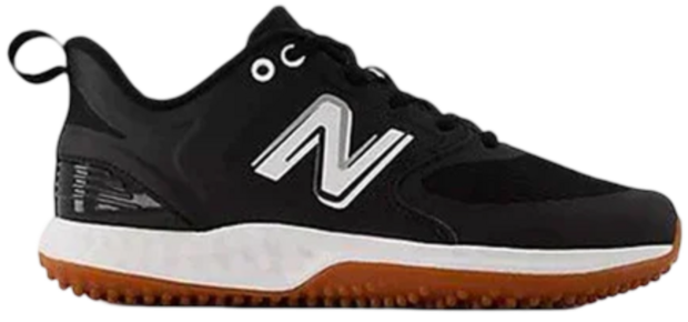 New Balance STVELOK3 Black/White Turf Shoes
