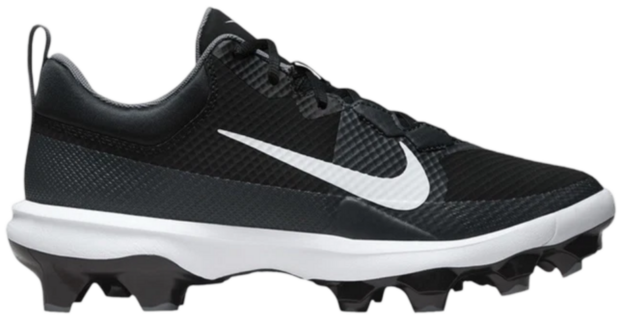 Nike Trout 9 Pro Black/White Low Rubber Cleats