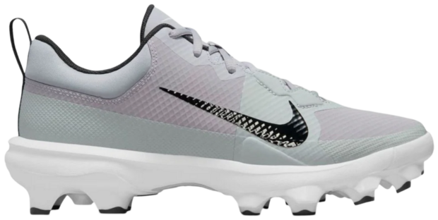 Nike Trout 9 Pro Grey/White Low Rubber Cleats