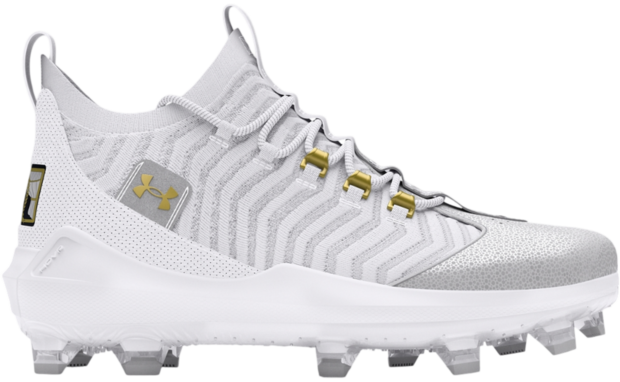 Under Armour Harper 9 Pro White/Gold Rubber