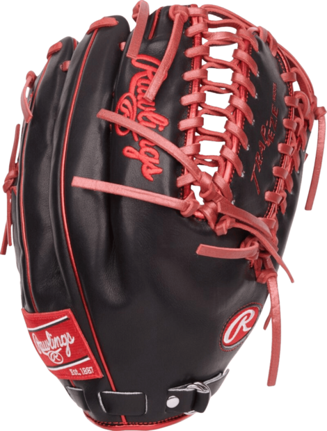 Rawlings Pro Preferred Mike Trout 12.75" Outfield Glove Black/Gray RHT