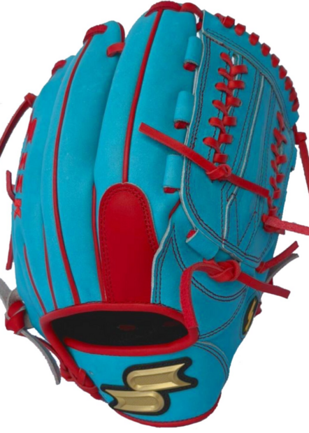 SSK Pro Custom 12" Pitcher Glove Electric Blue/Red RHT