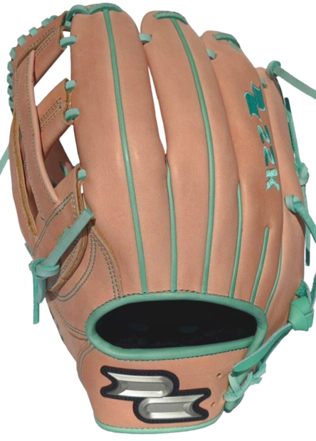 SSK Pro Custom 12.5" Outfield Glove Salmon/Mint LHT