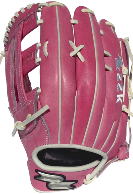 SSK Pro Custom 12.75" Outfield Glove Pink/White LHT