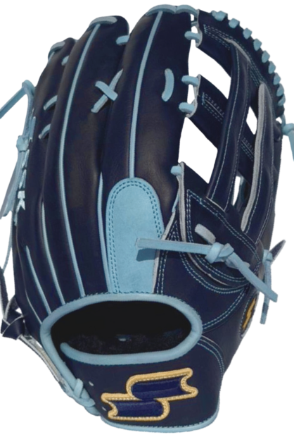 SSK Pro Custom 12.75" Outfield Glove Navy/Colombia Blue RHT