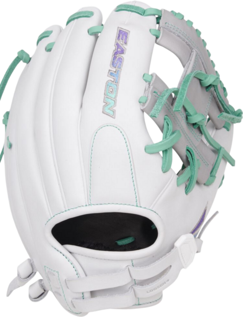 Easton Professional Collection 11.5" Infield Glove  White/Mint/Grey RHT