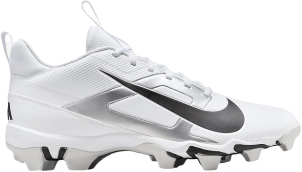 Nike Menace 4 White/Black Rubber Cleats 