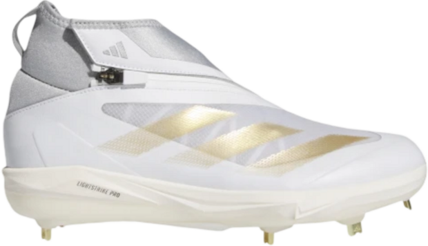 Adidas Impact+ Grey/Gold Metal Cleats