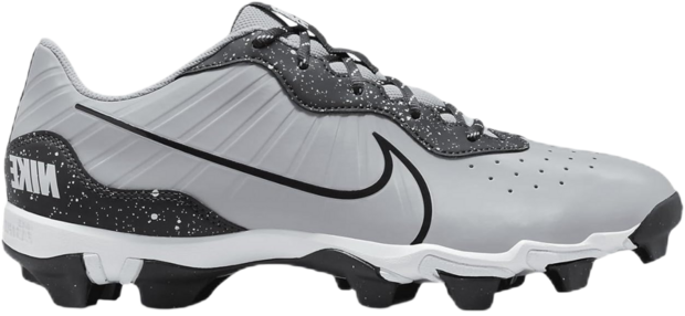 Nike Huarache 4 Grey Splatter Rubber Cleats