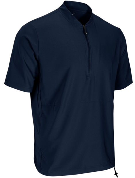 Champro Short Sleeve Warm-Up Jacket Navy