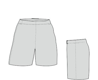 PA S ME - Heavy Mesh Short  (SSK)
